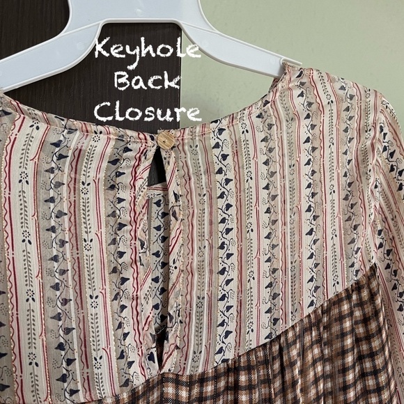 Sheer Woven Fabric Mix & Match Tunic - Picture 11 of 12